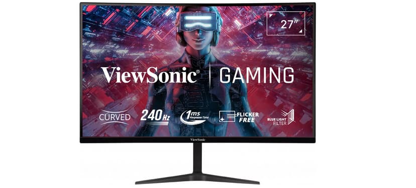 מסך מחשב גיימינג קעור ViewSonic VX2719-PC-MHD - ''27