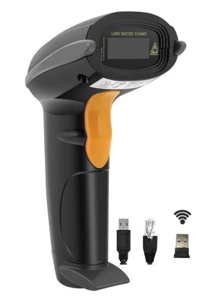 קורא ברקוד אלחוטי 2.4G 1D yanzo 6881