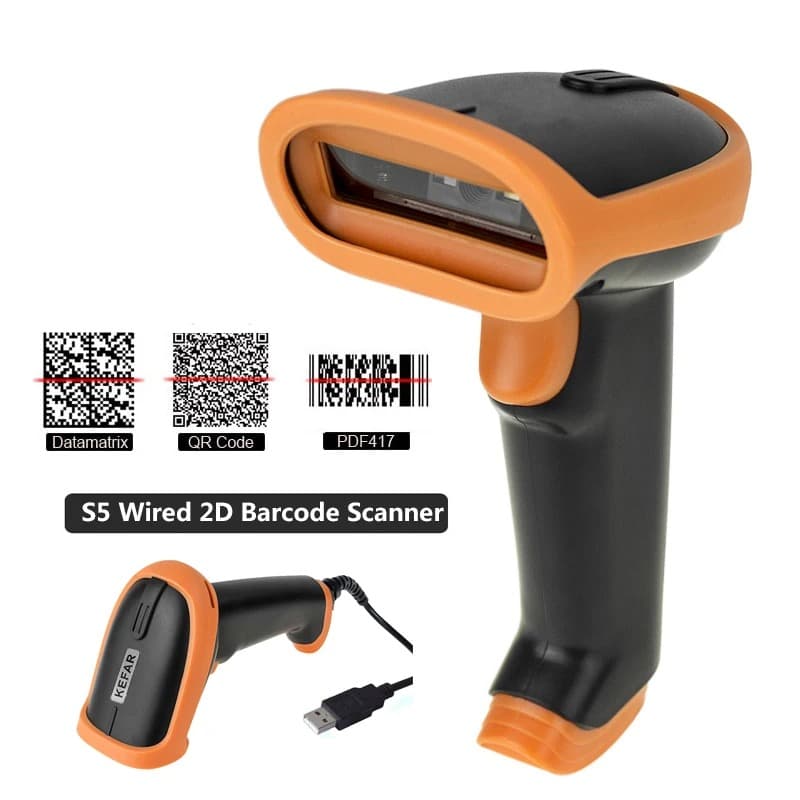 קורא ברקוד חוטי דו מימד 2D/QR RD-S5 RADALL
