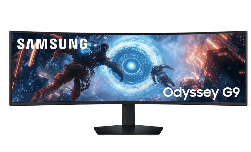 מסך מחשב גיימינג קעור Samsung S49FG910EM ''48.7 - DQHD