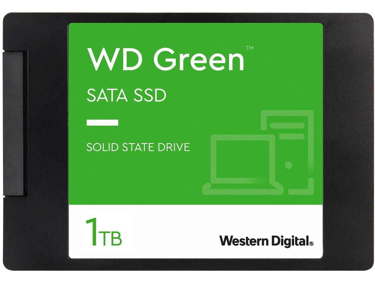כונן SSD פנימי Western Digital Green 2.5" 1TB SATA III
