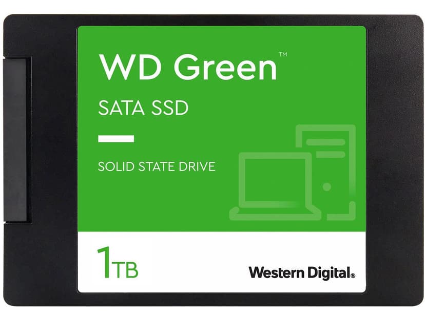 כונן SSD פנימי Western Digital Green 2.5" 1TB SATA III