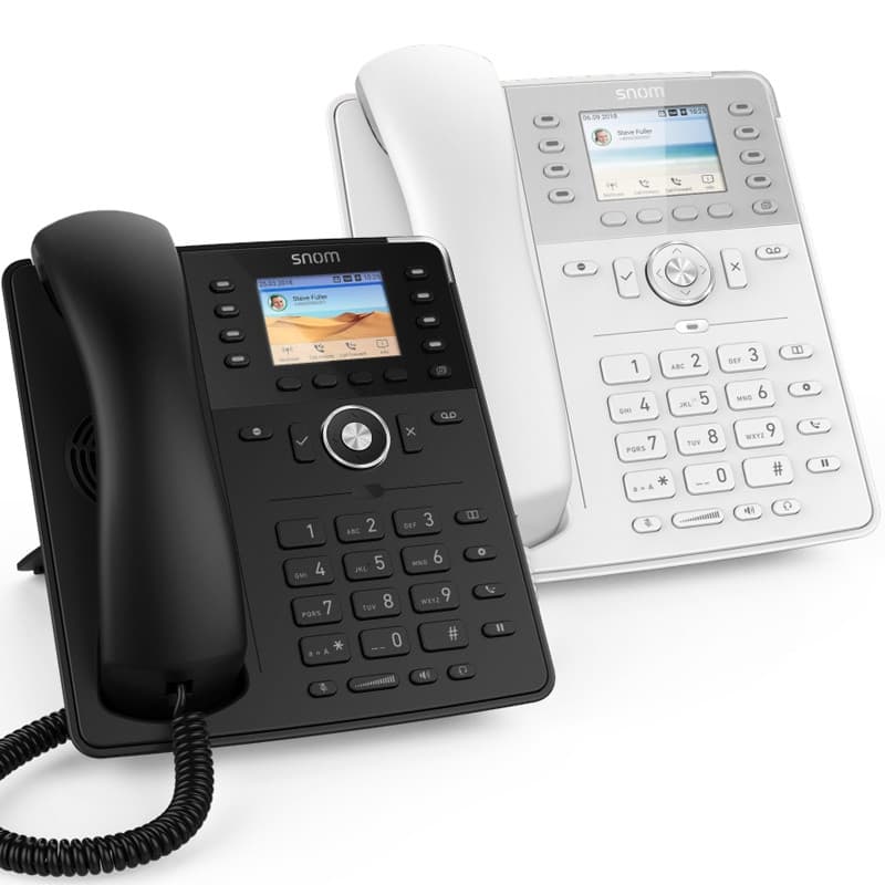 טלפון שולחני משרדי snom D735