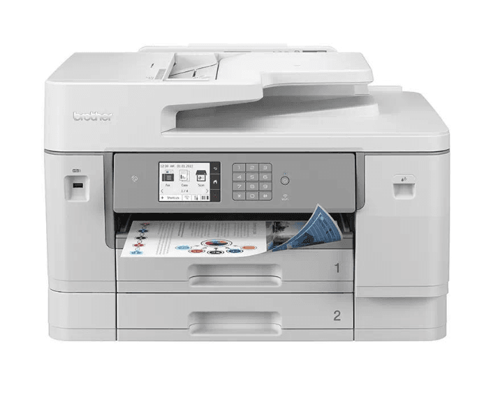 מדפסת משולבת A3 הזרקת דיו לעסקים - Brother MFC-J6955DW