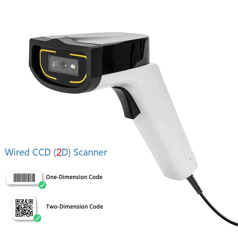 קורא ברקוד דו מימד 2D מבית DS2228 USB BarSum