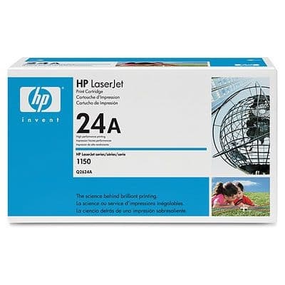 טונר שחור מקורי HP 24A Q2624A