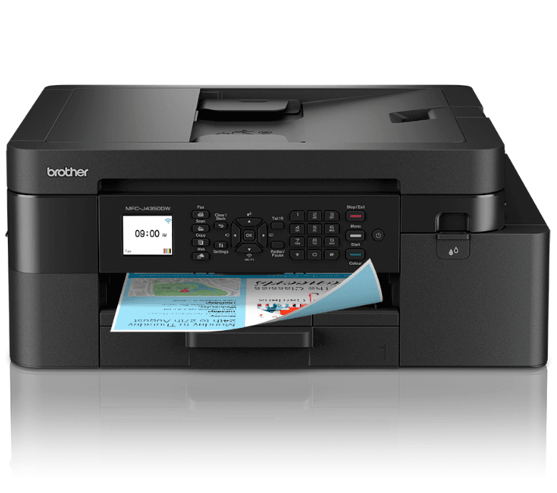 מדפסת הזרקת דיו משולבת Brother MFCJ4350DW
