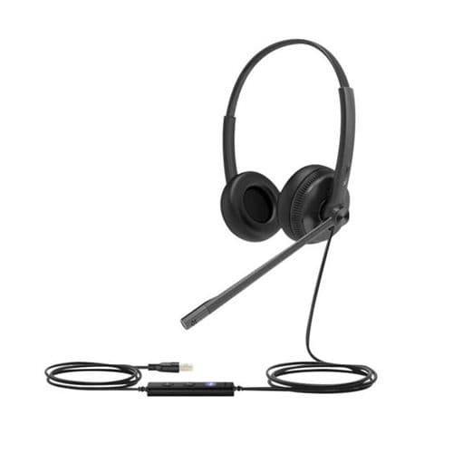 אוזניות חוטיות Yealink UH34 B USB
