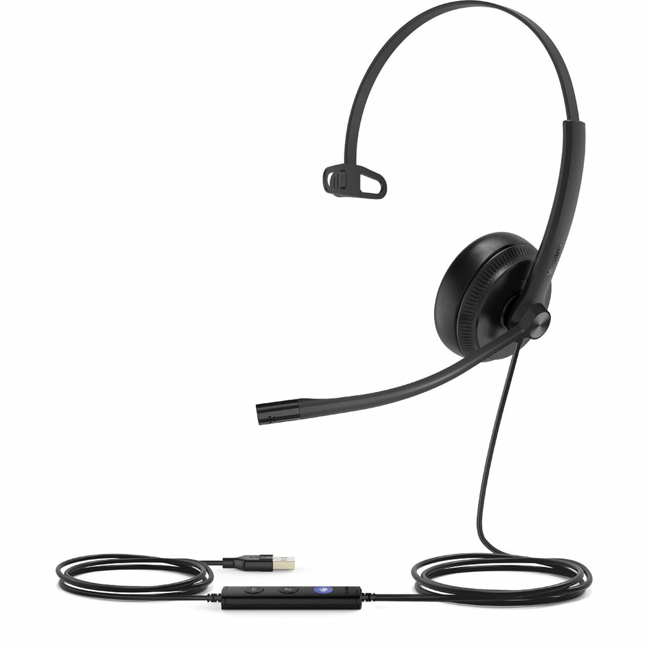 אוזניות חוטיות אוזן אחת Yealink UH34 M USB