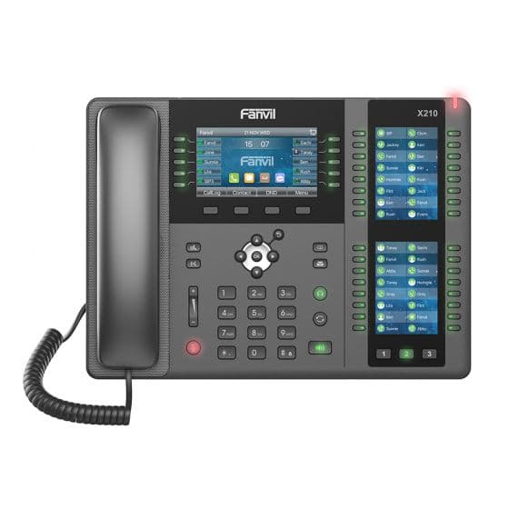 טלפון שולחני מנהלים IP מתקדם לעסקים X210